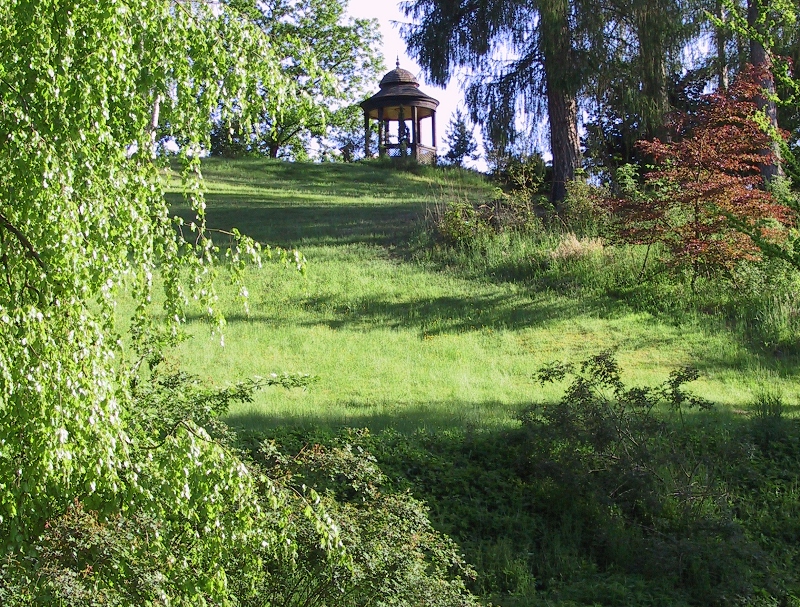Park u zámku Kozel